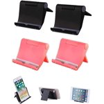 Téléphone, 4 Pack Smartphones universels de support de tablette de téléphone cellulaire multi-angle pour les tablettes de support