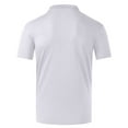 thumbnail image 4 of Kukoosong Womens Tops Sport Cool Dry Moisture-Wicking Performance Golf Polo Shirts Summer Tops for Women White S, 4 of 5