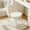 Beige, variant on WXJHL Armless Swivel Vanity Chair Without Wheels, Ergonomic Backrest Accent Chair with Sturdy Metal Legs, Multipurpose Desk & Dining Chair for Bedroom, Office and Dining Room, Beige