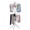 2-Tier, variant on Travel Garment Rack Portable and Foldable Folding Clothes Rack for Dance Travel Camping Drying with Storage Bag RV Indoor Outdoor A Collapsible Mini Clothing Rack