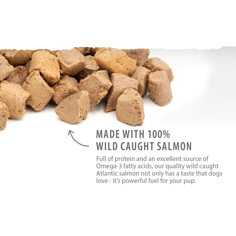 Caledon Farms Salmon Bites Dog Food Topper, 3.2 oz Small Treats