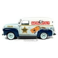 thumbnail image 3 of 1948 Chevrolet Panel Police Van with Mr. Monopoly Figurine "Monopoly" 1/18 Diecast Model Car by Auto World, 3 of 5
