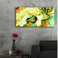 thumbnail image 5 of Epic Art 'Orange Lava,' Acrylic Glass Wall Art, 48"x24", 5 of 8