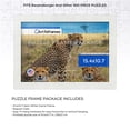 thumbnail image 2 of ArtToFrames 15.4x10.7 Inch - 39x27 CM White Puzzle Frame for 300 piece Puzzles.1.25 Inch Custom MDF Puzzle Frames, White - Comes with Regular Glass, 2 of 7