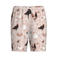 thumbnail image 6 of Daiia Funny Chicken Mens Woven Stretch Pajama Short,Short Pajama Pants-Large, 6 of 7