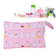 thumbnail image 4 of Bolsa Organizadora, Bolsa De Pañales De Tela Con Diseño De Animales Amigable Con La Piel, Portátil, Multifuncional, Práctica Para Viajes Amonsee No, 4 of 7
