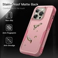 thumbnail image 6 of JETech Case for iPhone 15 Pro 6.1-Inch, Heavy Duty Dual-Layer Rugged Protection, Shockproof Protective Tough Phone Cover with Matte Back (Pink), 6 of 6