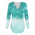 thumbnail image 4 of Aoochasliy Womens Sweaters Pullover Winter Pullover V Neck Strap T-Shirt Tops Autumn Blouse, 4 of 5