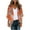 Orange, variant on Sakmal Casual Coats for Women Plus Size Long Sleeve Sleeve Lightweight Orange Cardigan Loose Fit Chiffon Graphic Flowy Jacket for Ladies
