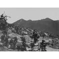 thumbnail image 2 of OSullivan, Timothy H 32x25 Black Ornate Wood Framed with Double Matting Museum Art Print Titled - Summit Wahsatch Mountains-Utah, 2 of 4