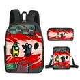 thumbnail image 1 of Three-piece Backpack For Primary And Secondary School Students Around Along Us Game-week, 1 of 4