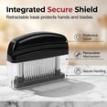 thumbnail image 3 of Professional Spring-Loaded Meat Tenderizer, 3 of 8