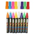 thumbnail image 4 of 8Pcs Liquid Chalk Marker Pen, 8 Colors Erasable Chalkboard Pen For School, Menu Board & Car Window Glass, 4 of 8