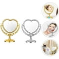 thumbnail image 3 of 2Pcs Table Mirror Makeup Mirror Retro Mirror Desk Mirror for Bedroom Makeup, 3 of 8