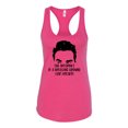 thumbnail image 2 of Wild Bobby, Internet is a Breeding Ground David Schitt's TV Quote Pop Culture Ladies Racerback Tank Top, Raspberry, X-Large, 2 of 3
