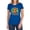 Royal, variant on DC Red Tornado Stars Women's T Shirt, Athletic Heather, Medium