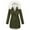 AA-Green, variant on QATAINLAV Womens Winter Coat with Faux Fur Hood Thicken Zip Fleece Lined Long Puffer Jacket Warm Parkas Coats with Pockets, Navy, XL