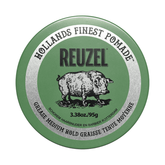 Reuzel Green Pomade Grease 3.38 oz