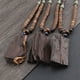 thumbnail image 3 of Cadena de suéter de cuentas de madera de estilo étnico, collar largo de Joker con cuentas de madera y alas de pollo para hombre, joyería para mujer, 3 of 5
