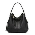 thumbnail image 3 of LHSHID High Quality Artificial Leather Ladies Hobo Top-handle Bags Women Shoulder Crossbody Bag Female Casual Large Totes Handbags, 3 of 6