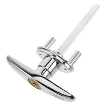 LEORX 1 Set Garage Door Locks T Handle Security Lock Replacement Parts for Garage Doors