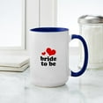 thumbnail image 4 of CafePress - Bride To Be Large Mug - 15 oz Ceramic Large White Novelty Mug, 4 of 4