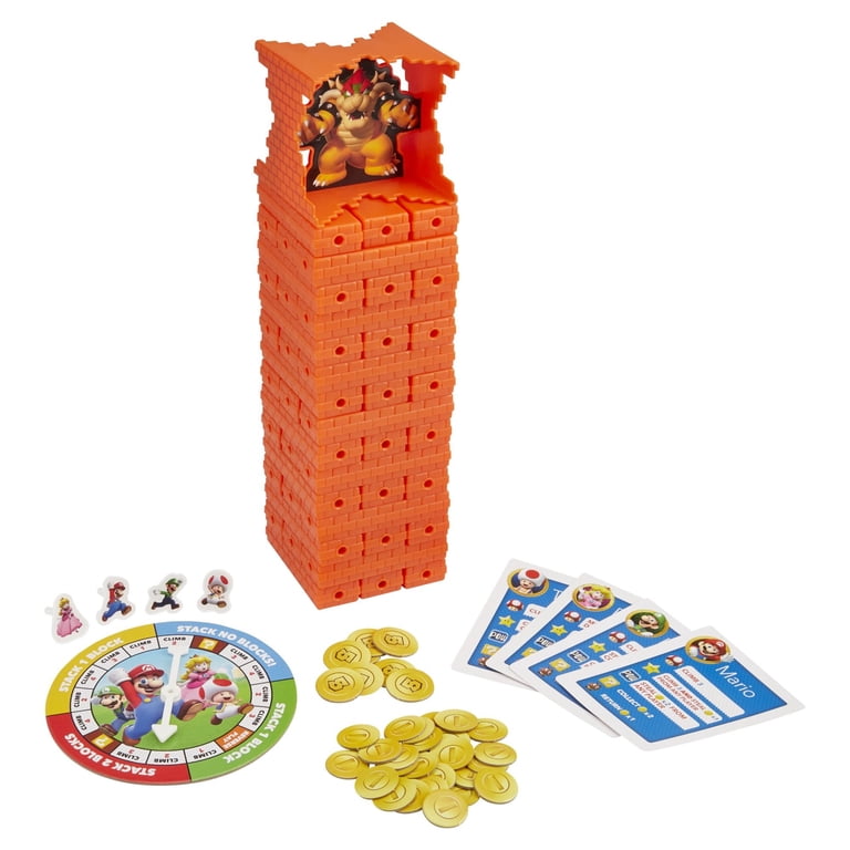 Super Mario Question Block Game – 3-in-1 Board Game For Kids Ages 4+, Includes Bingo & Bluffing Modes