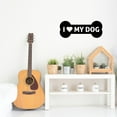 thumbnail image 2 of I Love My Dog Bone Graphic - Beautiful Solid Steel Home Decor Decorative Accent Metal Art Wall Sign, 2 of 3