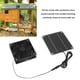 thumbnail image 3 of Extractor De Aire Solar, Silicio Monocristalino 5W 3W Kit De Ventilador De Panel Solar Cubierta Protectora 2200RPM Para Casa De Mascotas Para Invernadero, 3 of 7