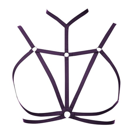 

Women s Purple Bra Lingerie Set One Size