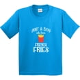 thumbnail image 3 of Inktastic Just a Boy Who Loves French Fries Youth T-Shirt, 3 of 5