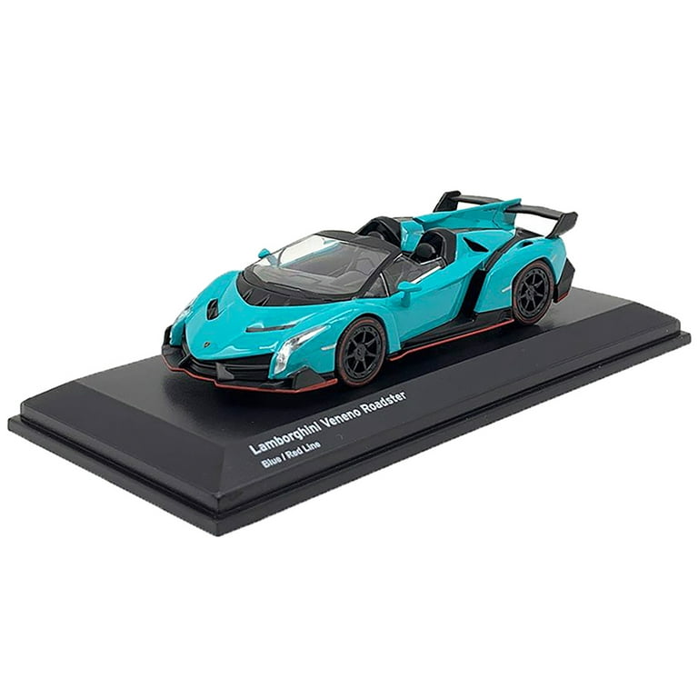 Amazon.com: Kyosho Veneno Roadster Light Blue with Red Line