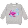 thumbnail image 2 of Inktastic Cute Pink Sea Turtle Toddler Sweatshirt, 2 of 4