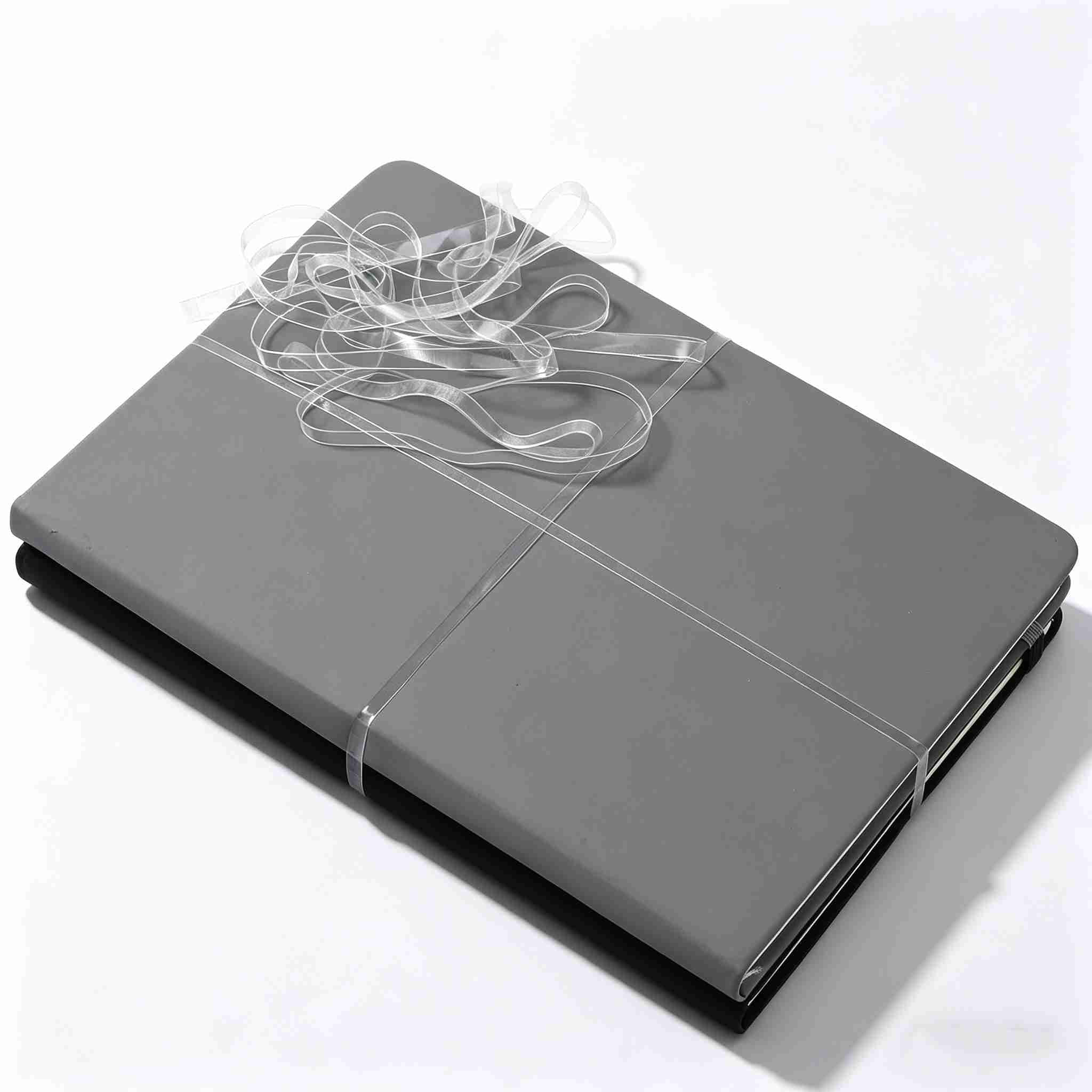 200Pcs Clear Large Rubber Bands, 400x5mm Elastic Stretchable Rubber Bands Heavy Duty Transparent Band for Home Office Crafts