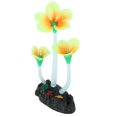 thumbnail image 3 of Simulation Glowing Coral, Colorful Fish  Simulation Plants  For Fish  For Aquarium Orange,Orange Yellow,Purple, 3 of 8