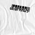 thumbnail image 2 of Popfunk Jeopardy Dark Logo Women's Loose T-Shirt, White, X-Large, 2 of 5