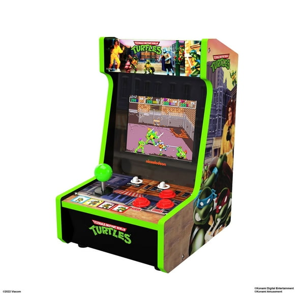 Arcade1UP Teenage Mutant Ninja Turtles Countercade 2 Games in 1, Countercade