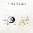 thumbnail image 4 of YAFEINI 14K Solid Gold Dog Necklace for Women Delicate Gold Cubic Zirconia Dog Pendant Necklace Chihuahua Jewelry for Women, 4 of 6