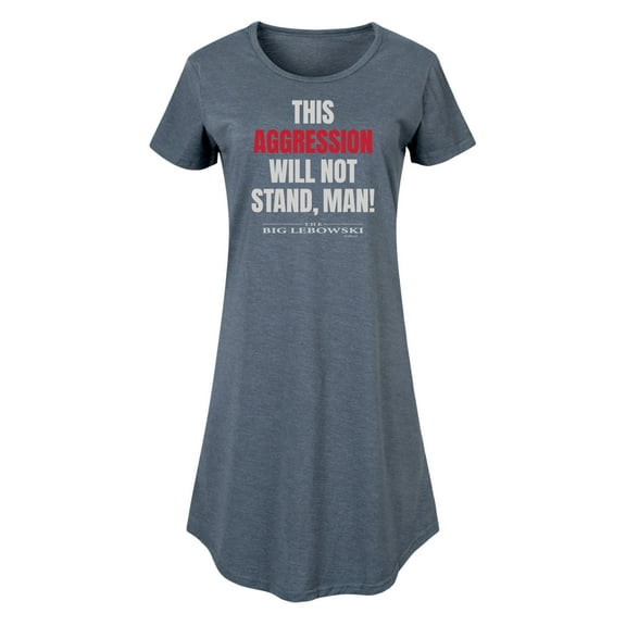 The Big Lebowski - Aggression Will Not Stand - Women's Any Way Dress