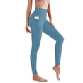 thumbnail image 2 of iHPH7 Womens Leggings Tummy Control 3d Butt Lifting Yoga Pants Scrunch Leggings 2026 Fashion Leggings with Pockets for Women Workout Leggings Fall Leggings for Women Blue XXL, 2 of 6