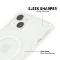 thumbnail image 2 of Case-Mate Blox MagSafe Compatible Square Case for Apple iPhone 13 - Clear, 2 of 5