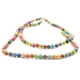 thumbnail image 3 of The Bead Chest Rainbow Sea Sediment Jasper Beads (8mm): Organic Gemstone Round Spherical Energy Stone Healing Power Crystal for Jewelry Bracelet Mala Necklace Making, 3 of 4