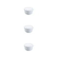 thumbnail image 3 of VONKY Circular Seal Soap Box Practical And Easy To Clean Space-saving Soap Holder Box white 3Set, 3 of 6