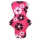 thumbnail image 1 of Toalla menstrual lavable, 33 cm de largo, ecológica, para higiene femenina, toalla sanitaria grande reutilizable de carbón de bambú, 1 of 8