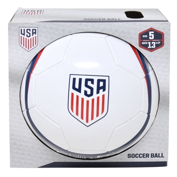 US Soccer USF Soccer Ball Size 5 BG( White)