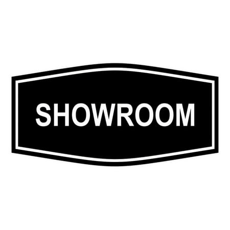 Signs ByLITA Fancy Showroom Sign(Black) - Medium