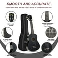 thumbnail image 3 of EVERJOYS 21" Soprano Ukulele Stringed Musical Instruments Beginner Kit w/ Free Online Lesson, Gig Bag, Strap, Digital Tuner, Spare String, Picks, Polishing Cloth, Rainbow Series, 3 of 10