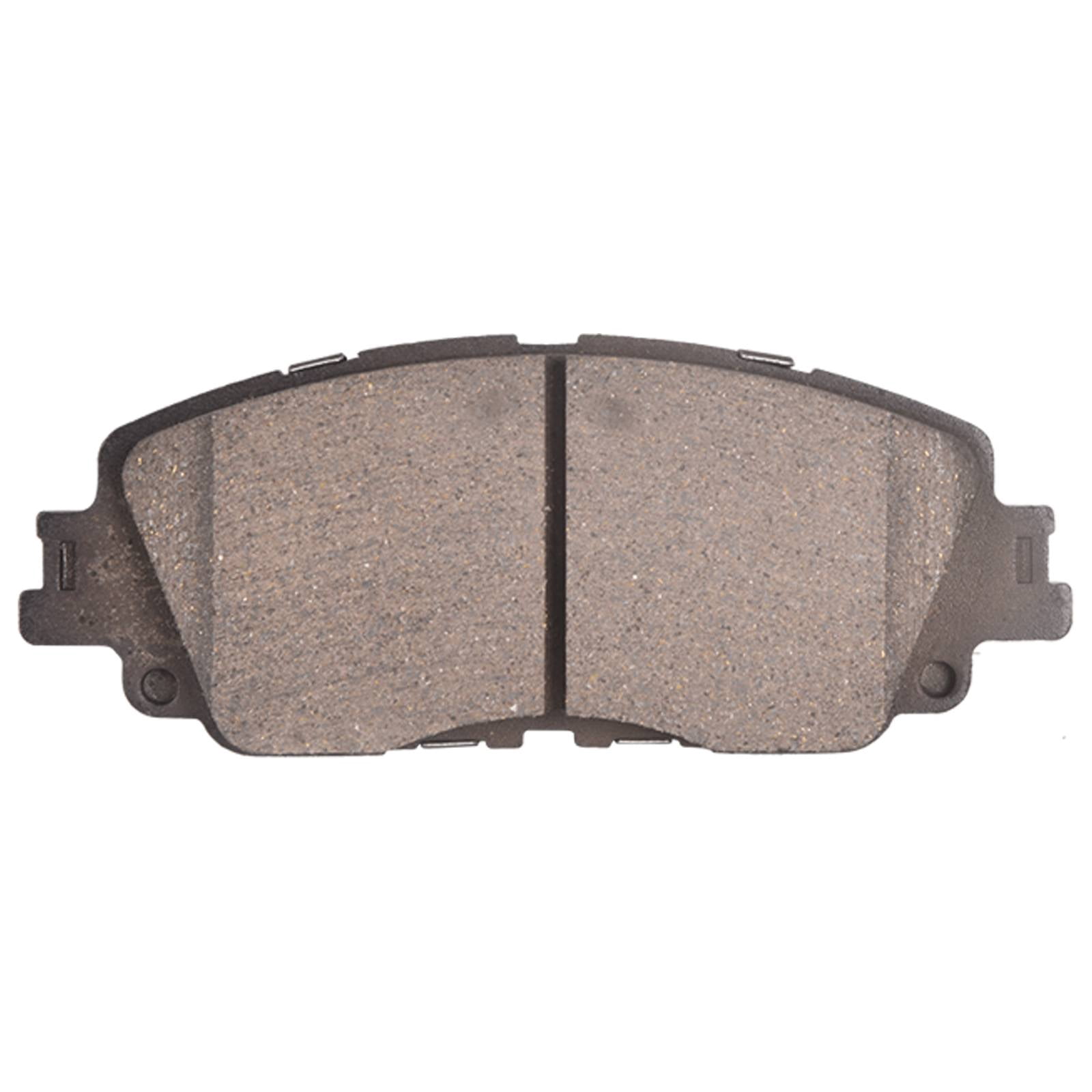 TOPAZ D2076 D1212 Front Rear Ceramic Brake Pads Set Compatible with 2018-2023 Toyota Camry (Pack of 8)