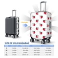 thumbnail image 6 of PAYOHTO Highly Elastic Spandex Suitcase Cover Luggage Cover Large Fits 25 to 28 Inch French Bulldog Puppy Heart Strawberry, 6 of 8