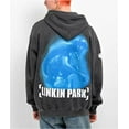 thumbnail image 6 of Linkin Park X Brooklyn Projects Men's Overspray Black Wash Zip Hoodie Sweatshirt (Small, Black Wash), 6 of 6
